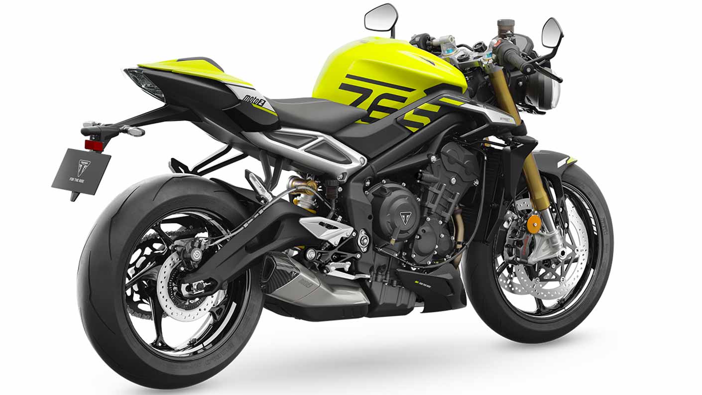 Street Triple 765 MOTO2 Edition Model For the Ride